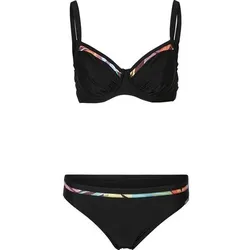 FIREFLY Damen Bikini ADRIANA CL, Größe 42B in Schwarz Schwarz