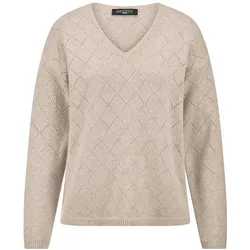 V-Pullover Fadenmeister Berlin beige, 36