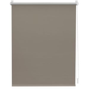 Lichtblick Rollo Klemmfix, verdunkelnd, taupe, 90 x 150cm, Thermorollo, zum Klemmen, ohne Bohren