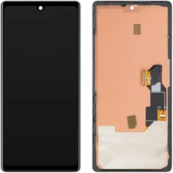 MP LCD Display Module fur Google Pixel 6a, OLED Version, w/o Frame, Aftermarket, Black (Display, Google Pixel 6a), Mobilgerät Ersatzteile, Schwarz