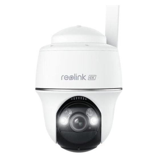 Reolink - Go PT Ultra (G440) 4K Outdoor Battery Camera 4G LTE PT - White (B4GPT4K04)