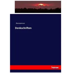 Denkschriften, Fachbücher von Anonym