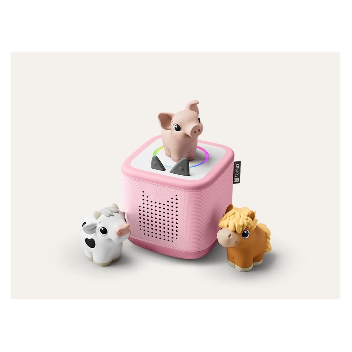 Tonies Toniebox 2 Rosa Starter Set My First Bauernhof (11004603)