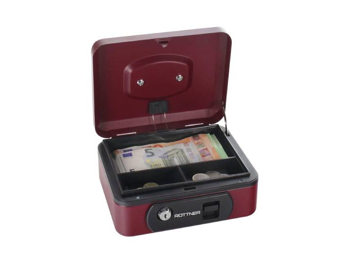 Rottner T06405 Pro Box Geldkassette Berry