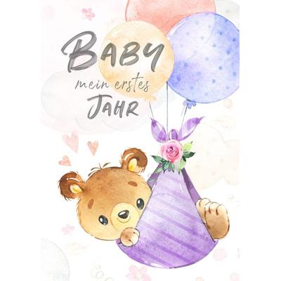 Baby - mein erstes Jahr, Gebundene Ausgabe von Barbara Lachner, Bookmundo, 978-3-903420-40-3