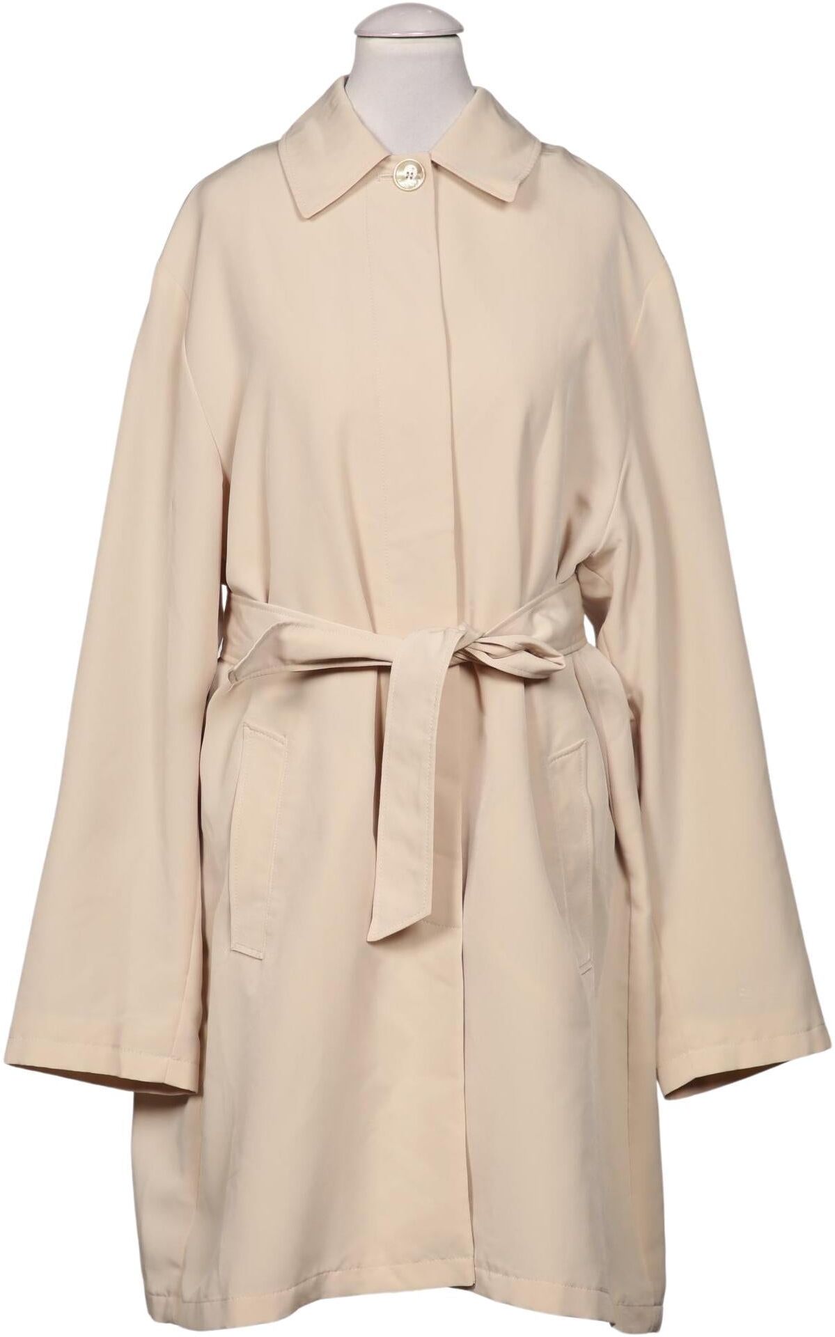 Elegance Paris Damen Mantel, Beige, Gr. EU 36, Synthetik - Second Hand