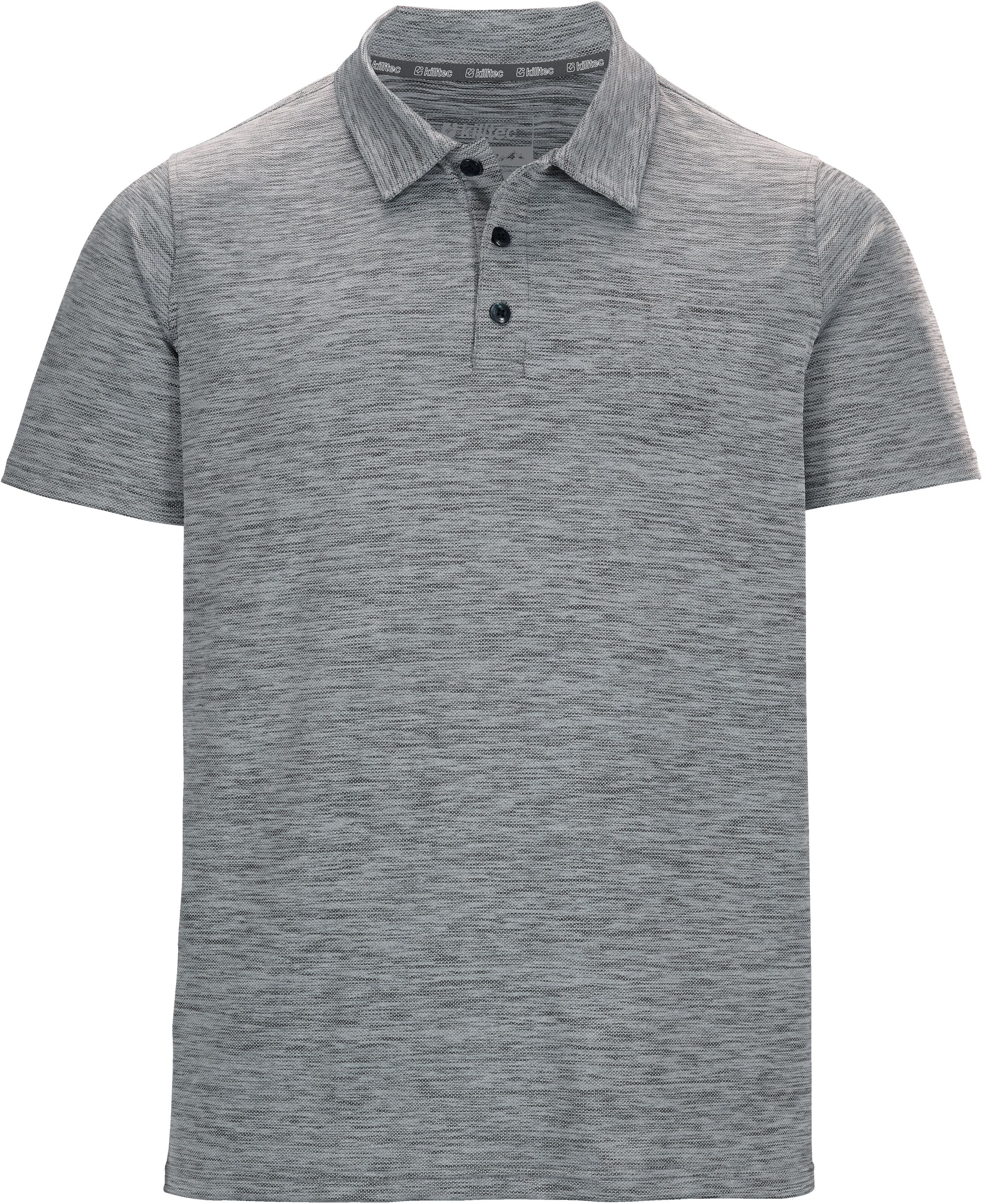 Poloshirt KILLTEC "MN PL SHRT", Herren, Gr. M, blau (dunkelnavy), Obermaterial: 94% Polyester, 6% Elasthan, Shirts Poloshirt, schnelltrocknendes Funktionsmaterial, aus Polyester und Elasthan