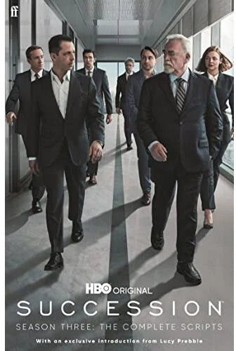 Faber Succession Season Three The Complete Scripts by Jesse Armstrong - Paperback Screenplay Collection - TV Script Book for Fans of the HBO Drama
