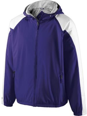 Holloway 229111 Homefield Jacket in Purple/White size 2XL   Polyester