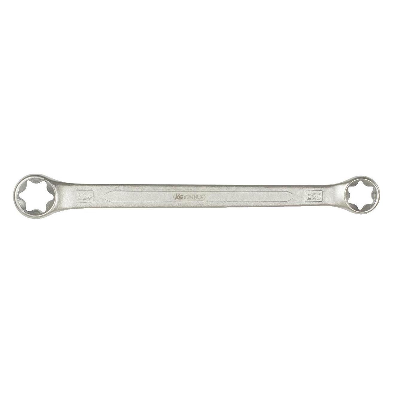 KS Tools Torx-E-Doppel-Ringschlüssel (20 mm, 24 mm) (911.0376)