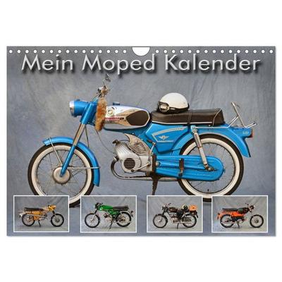 Mein Moped Kalender (Wandkalender 2026 DIN A4 quer), CALVENDO Monatskalender