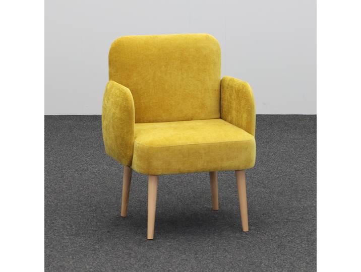 Sessel Lounge Sessel Sedex Club, 55.0 x 75.0 cm, Gelb, Neu, Eleganz & Komfort - Ideal für entspannte Stunden