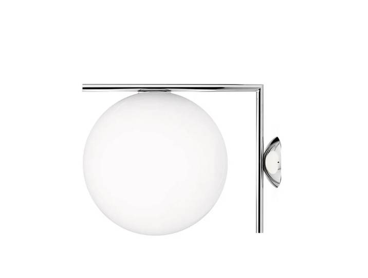 Flos Applique murale IC lights C/W2 Chrome-opale