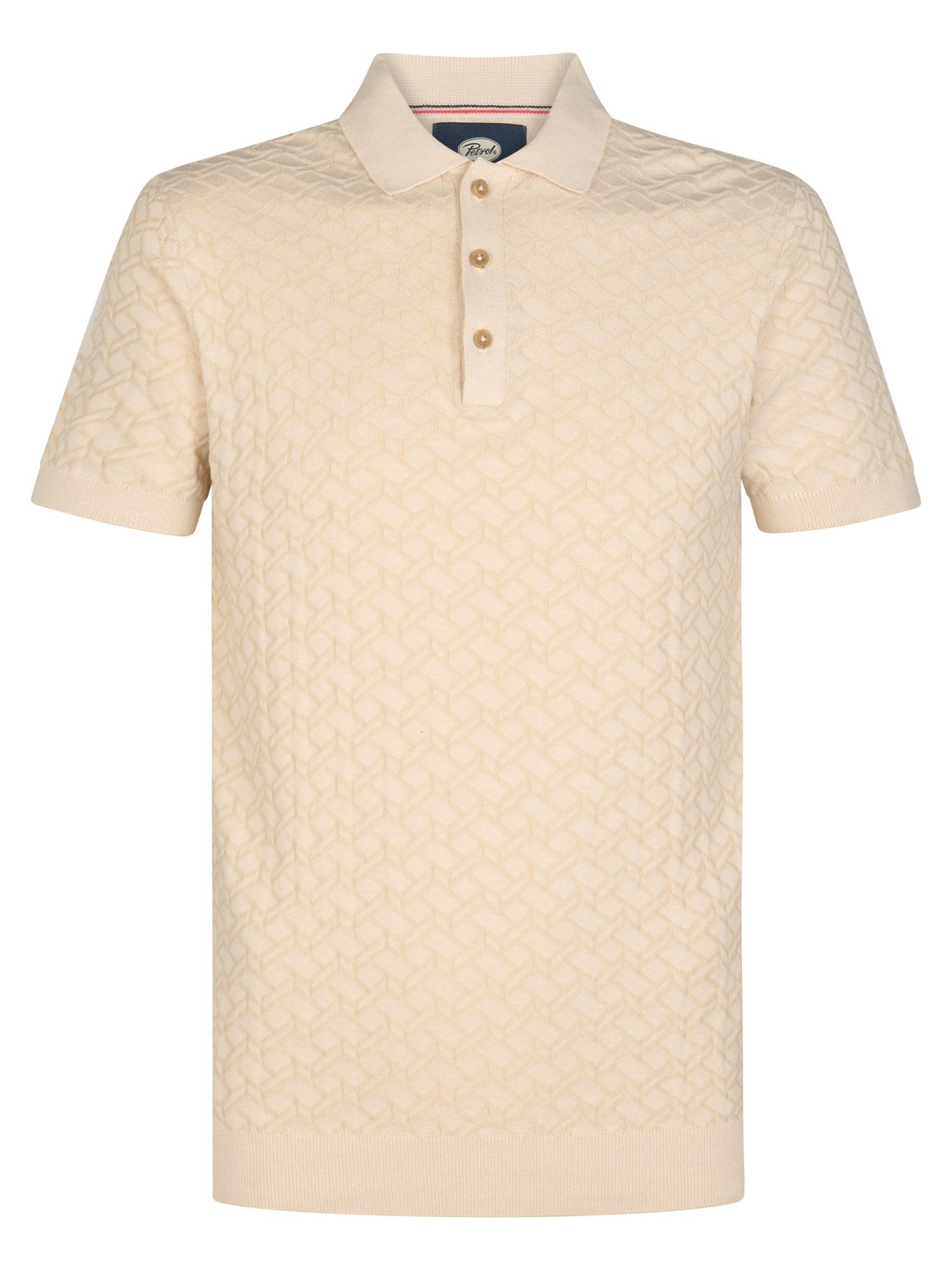 Petrol Industries - Strick-Poloshirt Cactus Herren