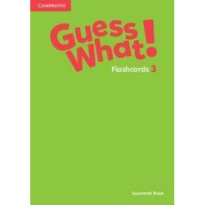Guess What! Level 3 Flashcards Spanish Edition, Nonbook von Susannah Reed, Cambridge University Press, 978-84-9036-116-0