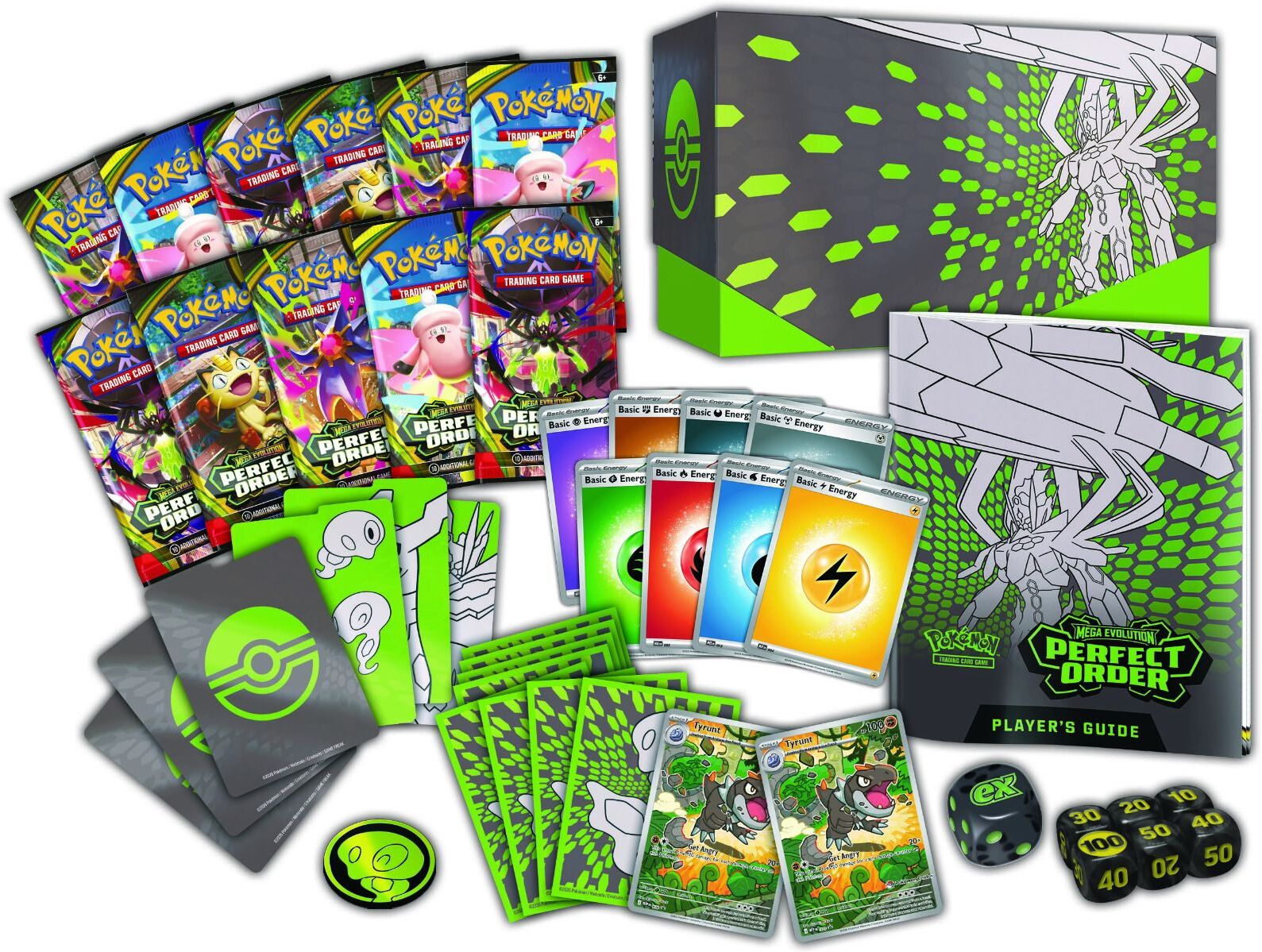 Pokemon Mega Evolution 3 Perfect Order Elite Trainer