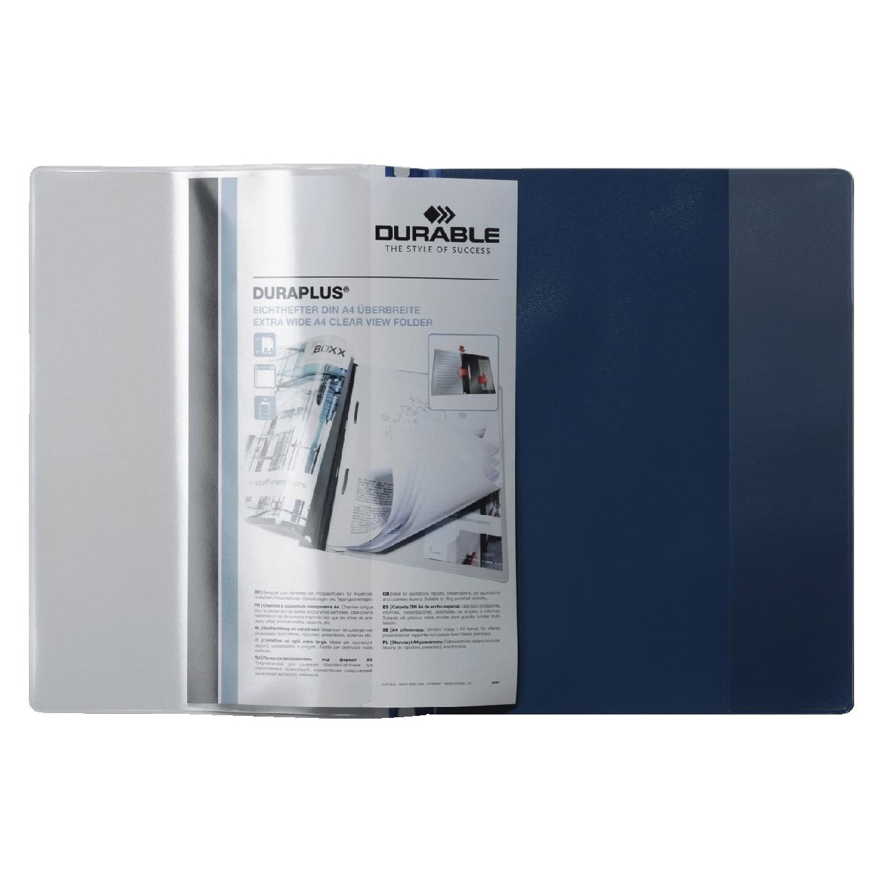Durable PRÄSENTATIONSHEFTER DURAPLUS 25 ST 257907 (A4, 25x) (257907)