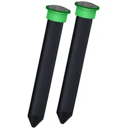 Isotronic, Tiervertreiber, 2er-Set Effektiver Tiervertreiber Erdspiess gegen Wühlmäuse, Maulwürfe, Ameisen, Schlangen & Wildtie