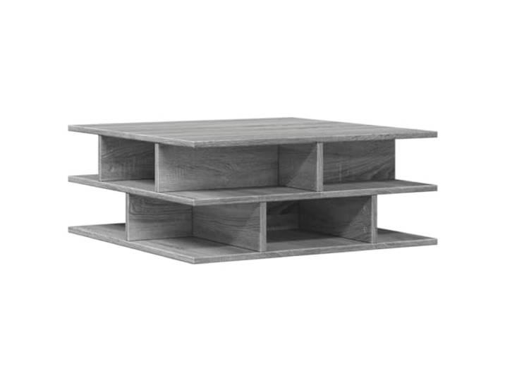 HKLGBVCR Couchtisch, grau, Sonoma, 70 x 70 x 29 cm, Verbundholz