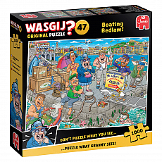 Jumbo Spiele Wasgij Orginal 47 - Bootschaos! (1000 Teile) 300678
