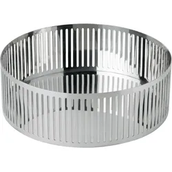 Serviertablett Orlo rund, aus Stahl
