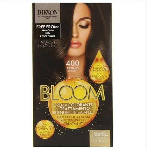 Dikson Muster Bloom Creme Cor #400 - Castanho