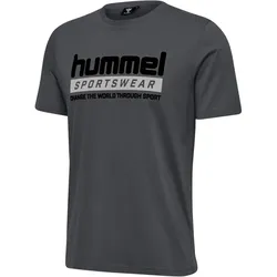 hummel hmlGC CARSON T-Shirt 2033 - blackened pearl XXS