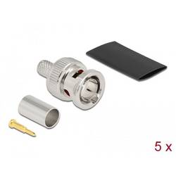 Delock 90025 90025 BNC-Steckverbinder Stecker 1 St. Piece