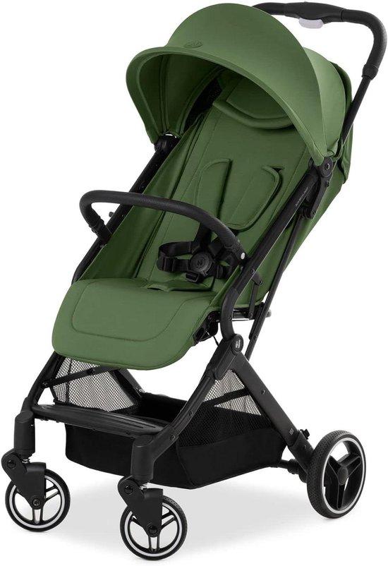 Reisebuggy - Kompakter Kinderwagen - Komfortables Reisen - Leichtes Aluminiumgestell - Maximal 25 kg - Grün