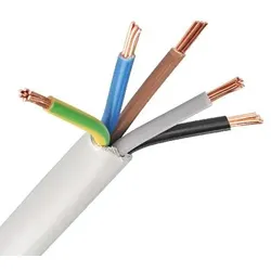Elektroinstallation: Mantelleitung NYM-J 5x16mm2 grau 25m