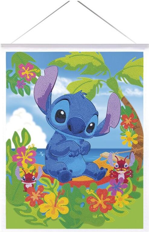 CRYSTAL ART Kit Poster à diamanter 35 x 45 cm Stitch