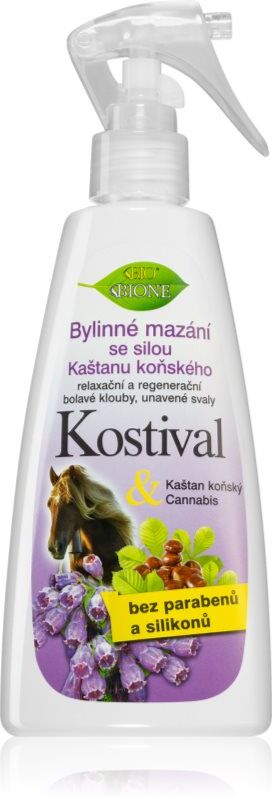 Bione Cosmetics Cannabis Comfrey hemp lubricant for muscles and joints 260 ml