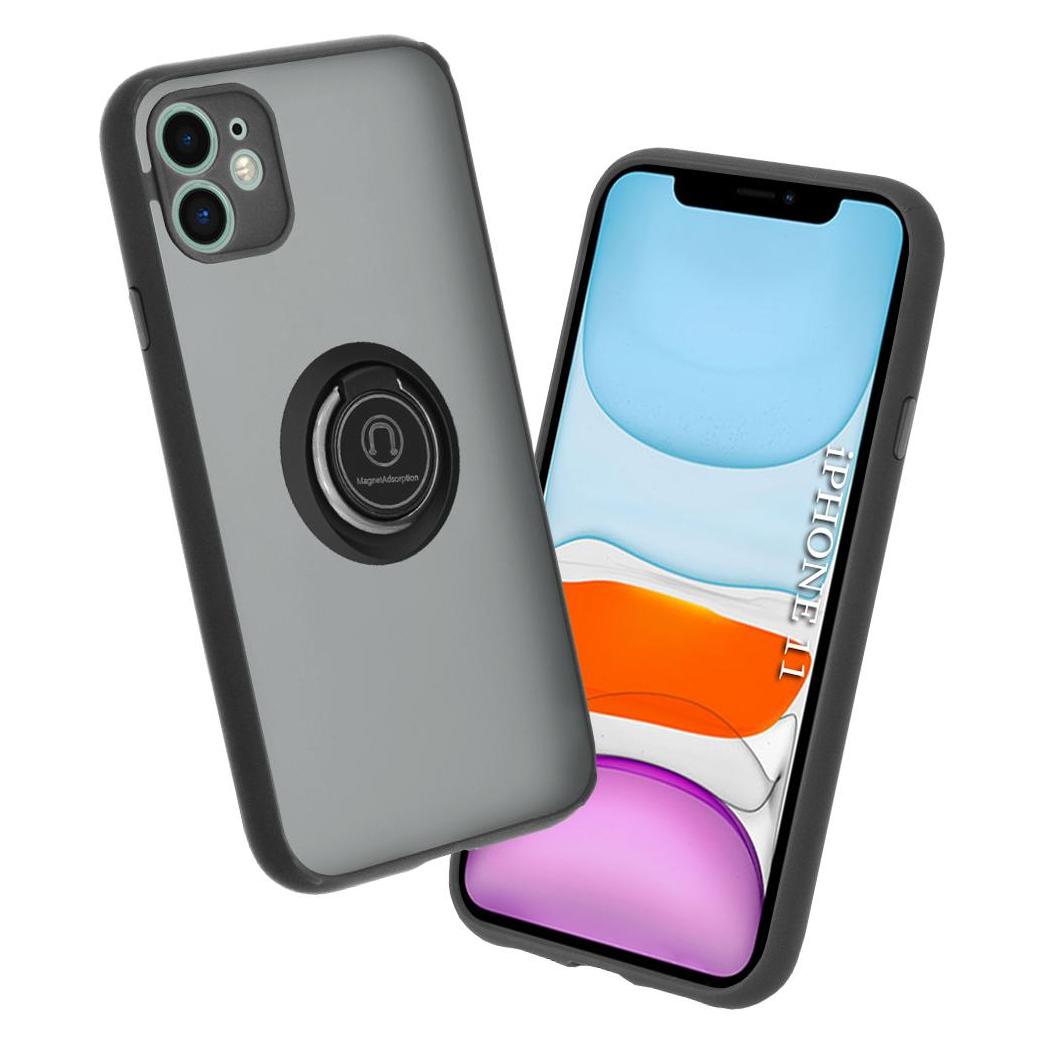Techsuit - Glinth - iPhone 11 - Black (Apple iPhone 11) (56337409)