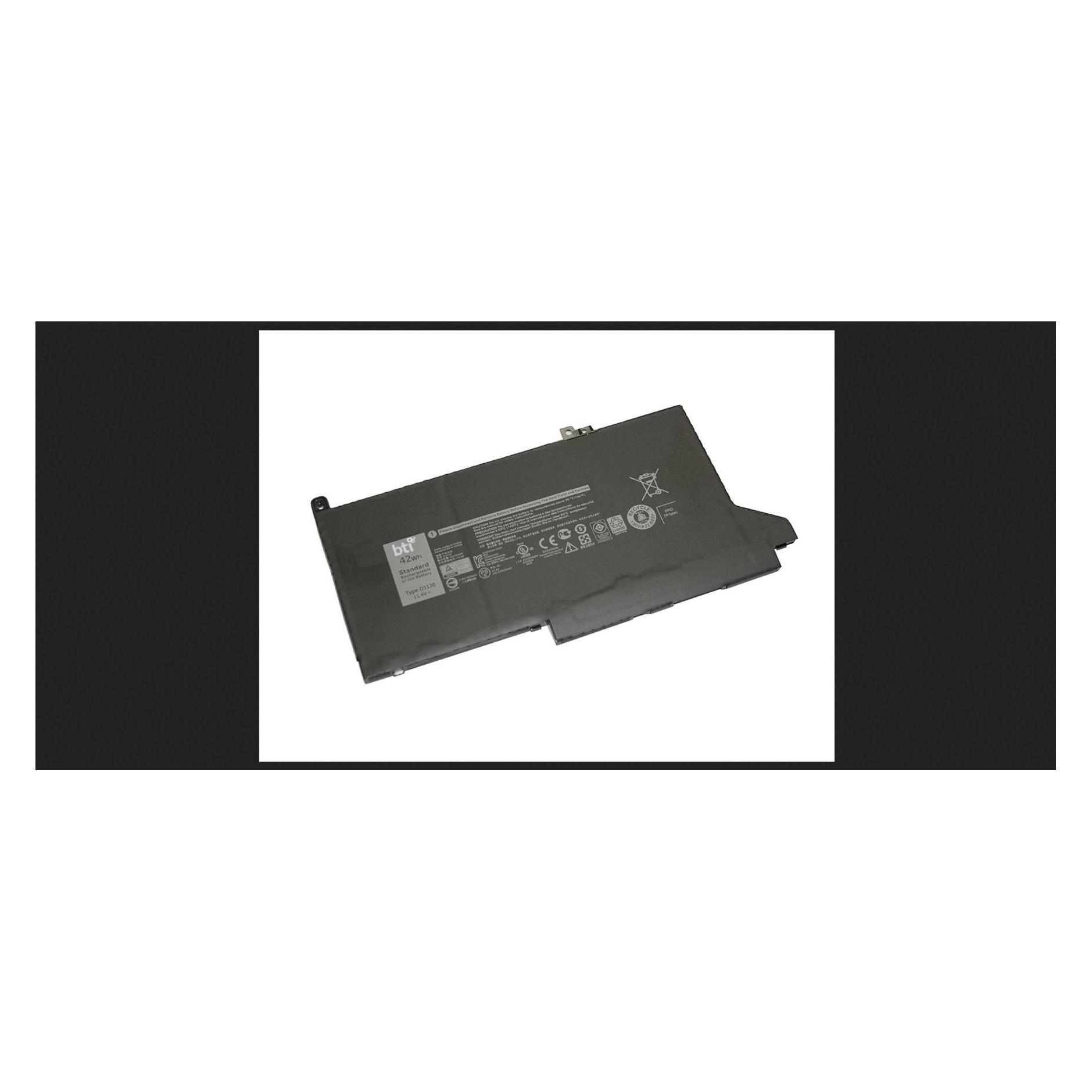 Origin Storage BTI BATTERY FOR THE DELL 7280 42WHR 3 CELL LITHIUM IO (3 Zellen, 3500 mAh) (PGFX4-BTI)