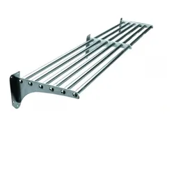LACOR 56212 Rohrregal für Lager und Profiküche 120x25, Stahl 18/10