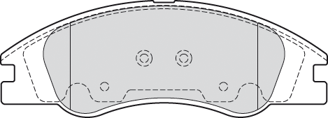 Valeo Bremsbelagsatz, Scheibenbremse First 301705 Vorderachse Für Kia Naza (Dyk)