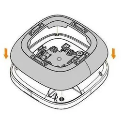 Hewlett Packard Enterprise Einbauplatte für Deckenmontage »Instant On AP25«