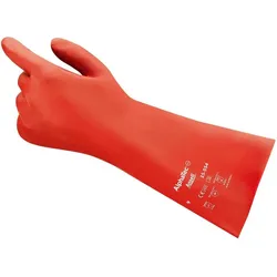 Ansell, Schutzhandschuhe, Chemikalienschutzhandschuh AlphaTec 15 554 Grösse 10 rot (10)