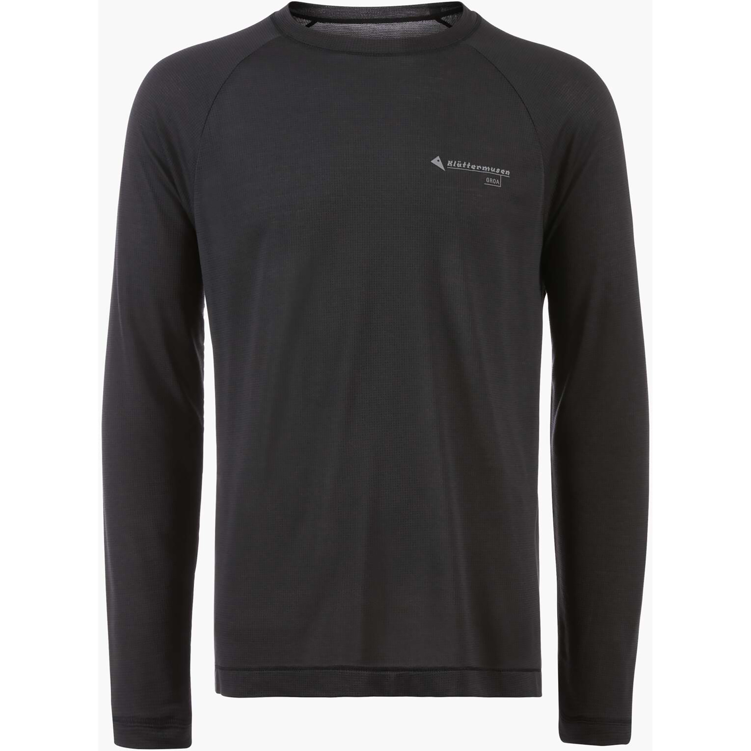 Klättermusen Groa Herren Longsleeves schwarz Größe M Trekking Schnell trocknend