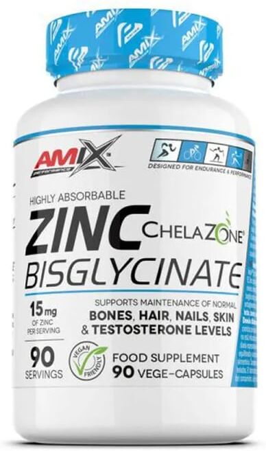 Amix Performance Zinc Bisglycinate 90 VCaps