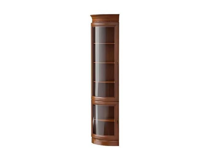 Xlmoebel Eckvitrine Elegante Eckvitrine mit Glasfront und modernem Design (Eckvitrine) Hergestellt in Europa