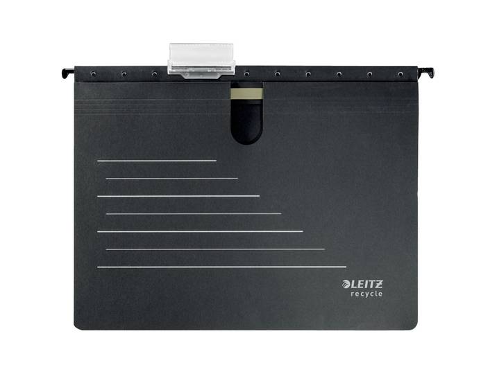 Hängeregister Leitz Recycle Schwarz 10stk. - Hängeregister