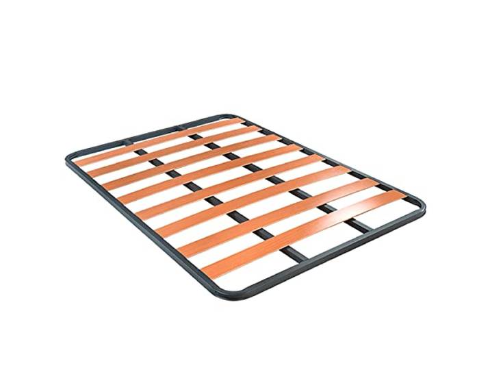 Duérmete Online - Lattenrost Basic Struktur 30 x 30 mm ohne Füße, Stabilität und Robustheit, Stahlrohr 30 x 30 mm, Epoxidfarbe grau, 150 x 190