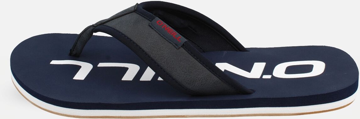 Zehentrenner O'NEILL "JACKY MEN LOW", Herren, Gr. 40, blau (marineblaus), Synthetik, Schuhe Zehentrenner marineblaus 40