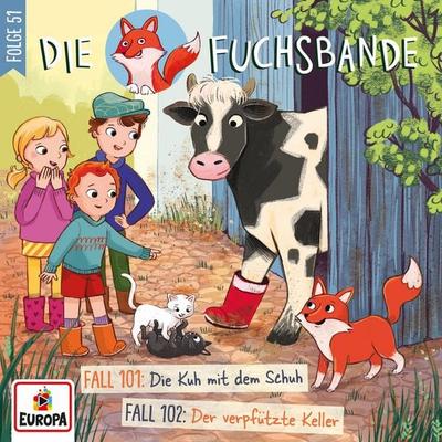Folge 51: Fall 101: Die Kuh mit dem Schuh/Fall 102: Der verpfützte Keller - Jana Lini, Audio, 4071498717837