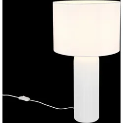 Trio TR51811031 Tischlampe BLAIR  | 10W E27 | mit Schalter | weiß