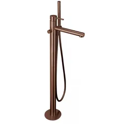 Herzbach Design iX Standarmatur Wanne Farbset Edelstahl Copper , 21.132055.2.39 21.132055.2.39