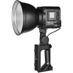 Yongnuo YN LUX100 Pro Kit 3200K-5600K Handheld Bi-Color LED Light (Videoleuchte), Dauerlicht, Schwarz