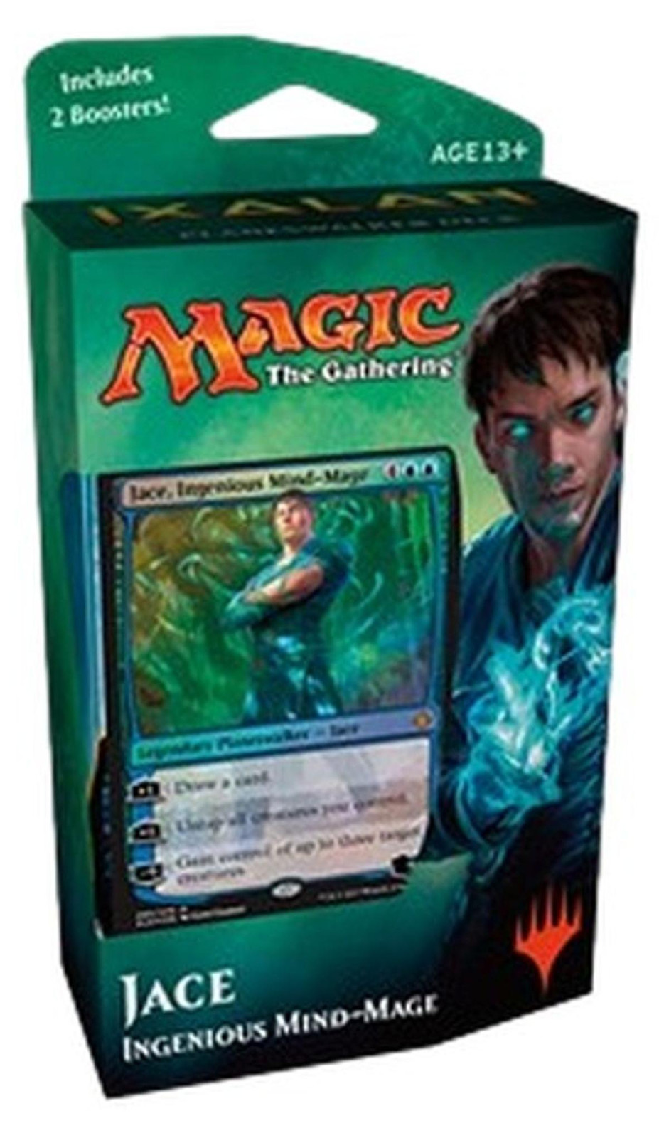 Wizards of the Coast Magic: The Gathering Ixalan Jace Ingenious Mind-Mage Planeswalker Deck