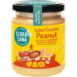 Terrasana Erdnussmus crunchy mit Himalayasalz bio